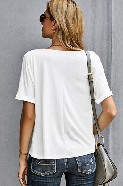 Plain Twist T-Shirt